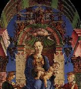 Cosme Tura Madonna with the Child Enthroned painting